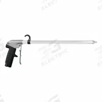 GUARDAIR Air Gun: Pistol-Grip Grip, Aluminum, 3/8 in Female NPT, 1 Nozzle(s), Straight, Focused (MPN U80LJ012AA2). Key specifications — attr1328526: Aluminum; attr1328500: Extension and Nozzle; attr1328508: GUARDAIR; attr1328515: No; attr1328533: Yes.