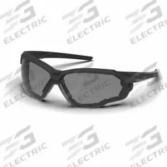 HEXARMOR Safety Glasses: Clear Lens Color, Half-Frame, Anti-Fog/Hard Coat/TruShield®, X1G Series (MPN 11-32002-02). Key specifications — Series: X1G; Lens Color: Clear; Frame Color: Charcoal/High-Visibility Yellow; Brand: HEXARMOR.