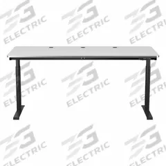 VERSADESK Electric Sit-Stand Desk: Black, Wood, 72 in Overall Wd, 30 in Overall Dp, Laminate/Steel (MPN VT1077230-03-01). Key specifications — attr989930: White; attr989931: Steel; attr989903: VERSADESK; attr989914: Black; attr989916: Wood.