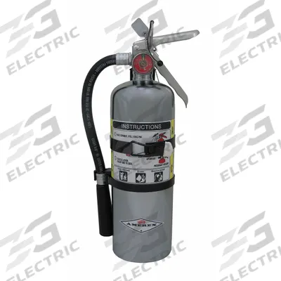 AMEREX Fire Extinguisher: 5 lb Extinguisher Capacity, 2A:10B:C, Monoammonium Phosphate - Class ABC Fire Extinguishers