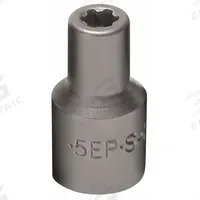 SK PROFESSIONAL TOOLS Nonsparking Socket: 1/4 in Drive Size, E5 Socket Size, 6-Point, Std (MPN 42705). Key specifications — attr1206049: SK PROFESSIONAL TOOLS; attr1206024: Rust-Resistant.