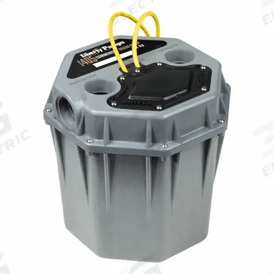 LIBERTY PUMPS Drain Pump: 1/2 hp, 208 to 230V AC, 34 ft Max. Head, 3.5 A, Polypropylene - Replacement Pumps for Sink Drain Pump Systems