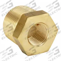 PARKER Metal Pipe Straight: Straight, Brass, 1 in x 3/4 in, Male NPT Threaded x Female NPT Threaded (MPN 1 X 3/4 PTR-B). Key specifications — Maximum Operating Pressure: 4,800 psi.