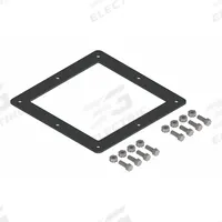 Wireway Gasket and Screws: 6 in Wd, 6 in Ht, 6 in Lg, Steel (MPN F66WG). Key specifications — Brand: HOFFMAN; With Knockouts: No.