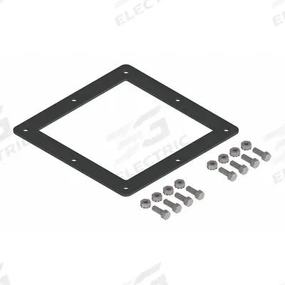 HOFFMAN Wireway Gasket and Screws: 6 in Wd, 6 in Ht, 6 in Lg - Gaskets & Sealing Plates for Dust-Tight Wireways