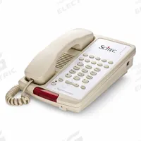 CETIS Hospitality Feature Phone: Hospitality Phones, 10 Keys, Std Room Phones, Aegis-10-08 (AS). Key specifications — Speakerphone: No; Voicemail: Yes; Volume Control: Yes; Manufacturer Part Number: Aegis-10-08 (AS); Call Waiting: No; Caller ID: No; Color: Beige; Facility Type: Hospitality.
