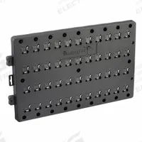 TOOLHANGER Tool Hanger Board: Black, 19 in Overall Wd, 11 1/2 in Overall Lg, Plastic (MPN 8209). Key specifications — Includes: (2) Boards; Material: Plastic; Brand: TOOLHANGER; Color: Black; For Tool Type: Brooms; Product Type: Tool Hanger Board Kit.