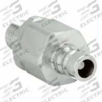 SNAP-TITE Hydraulic Quick Connect Hose Coupling: 1/4 in, 316 Stainless Steel, 1/4"-18 Thread Size (MPN SVHN4-4M). Key specifications — Thread Size: 1/4"-18; Seal Material: Nitrile; Brand: SNAP-TITE.
