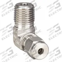 HAM-LET Compression Fitting Elbow: 12 mm OD x 1/2 in Pipe Fitting Size, Compression x MNPT (MPN 769L-SS-12MM X 1/2). Key specifications — Compatible Fitting Brands: Let-Lok; Brand: HAM-LET.