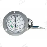COOPER Cap Back: -40°F to 60°F /-40°C to 15.6°C, ±2°F/1°C @ 10 to 40°F/-12 to 4.5°C, 2 in Dial Dia (MPN 6142-20-3). Key specifications — Brand: COOPER; Accuracy: ±2 °F/1 °C @ 10 to 40 °F/-12 to 4.5 °C.