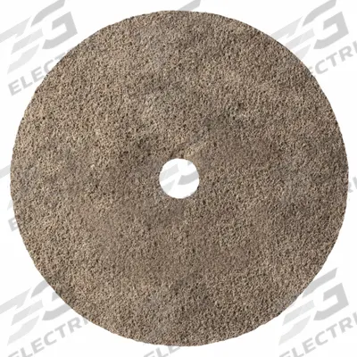 ARC ABRASIVES Unitized Non-Woven Wheels: 1 in Dia x 1 in W, 3/16 in Arbor Hole, Aluminum Oxide - Final Finishing Wheels for Carbon Steel & Soft Metals