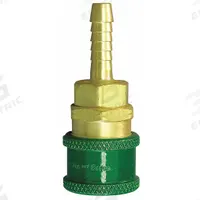 HANSEN Quick Coupler Body: Hose Barb, 5/16" (MPN GR607SL). Key specifications — attr1249942: GR607SL; attr1249951: Male; attr1249952: 5/16 in; attr1249954: Hose Barb; attr1249956: Sleeve; attr1249944: HANSEN; attr1249945: Green.