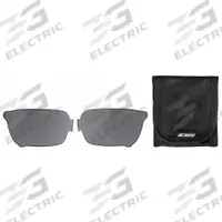 ESS Replacement Lens: Gray, Mirrored/Scratch-Resistant, Compatible with ROLLBAR™ Series (MPN 740-0601). Key specifications — Brand: ESS; Compatible Series: ROLLBAR™; Lens Coating: Mirrored; Lens Color: Gray.