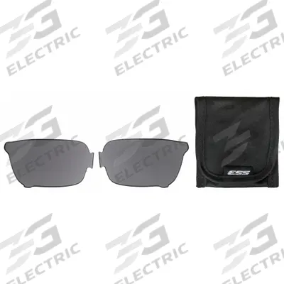 ESS Replacement Lens: Gray, Mirrored/Scratch-Resistant - Lenses for ESS Safety Glasses