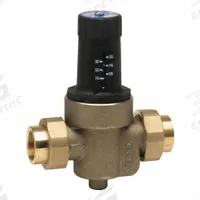 WATTS Water Pressure Reducing Valve: NPT x NPT, 1 in Pipe Size, Copper Silicon Alloy, NPT x NPT (MPN 1" LFN45BDU-EZ-M1). Key specifications — Brand: WATTS; Low-Lead Compliance: Low-Lead Compliant.