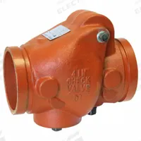 GRUVLOK Check Valve: Swing, Inline Valve Body, 2-Way, 6 5/8 in Pipe Size, Grooved End x Grooved End (MPN 2200750111). Key specifications — Connection Type - Side 2: Grooved; Connection Type - Side 1: Grooved; Brand: GRUVLOK.