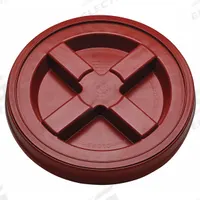 APPROVED VENDOR Pail Lid: Gasketed/Snap-On, 12 in Overall Dia, Red, Plastic, FDA Compliant (MPN GA5R). Key specifications — UN Rating Liquids: Not Rated; Brand: APPROVED VENDOR; UN Rating Solids: Not Rated; Material: Plastic.
