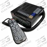 CODE 3 Automotive Siren System: Emergency Siren, 12V DC, Air Horn/Hi-Lo/Wail/Whoop/Yelp (MPN 3599L5). Key specifications — Input Voltage: 12V DC; Product Type: Emergency Siren; Siren Tones: Whoop; Features: Handheld Controller; Includes: Mounting Bracket; Brand: CODE 3.