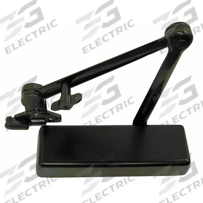 LCN Door Closer: Parallel Mounting Type, Grade 1 - Heavy Duty, Bronze, 12 1/4 in Lg - Parallel Arm-Mount Door Closers