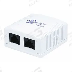 MONOPRICE Surface Mount Box: Keystone, Keystone Wall Mount, 2 Ports, White, Wall Mount, 7091. Key specifications — Brand: MONOPRICE; Color: White.