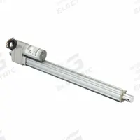 DUFF-NORTON Linear Actuator: LT, 27 lbf Rated Load, 11.8 in Stroke, 12V DC, IP66 (MPN LT25-1-300P). Key specifications — Nut Material: Plastic; Position Feedback Option: Potentiometer.