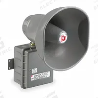 FEDERAL SIGNAL Signaling Device: Powered, 1-Way, 8 in Overall Wd, 12 1/2 in Overall Ht, 24V AC/DC (MPN 300GCX-024). Key specifications — attr1056470: Outdoor; attr1056495: Powered.