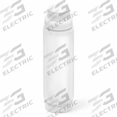 VOLLRATH Squeeze Bottle: 24 oz Capacity, 2 1/8 in Opening Dia, 10 5/8 in Overall Ht - Standard Squeeze Bottles
