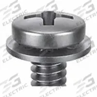 SEMS Screw: Internal Tooth, M4x0.70 Thread Size, 20 mm Lg, Stainless Steel, Passivated, Pan, 5 PK (MPN 1-MPI-4-20). Key specifications — Drive Size: #2.