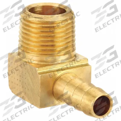 PARKER Barbed Hose Fitting: For 5/16 in Hose I.D., Hose Barb x NPT - Brass Multipurpose (Air, Water, Chemical) Rigid Barbed Hose Fittings