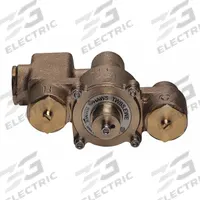 HAWS Emergency Mixing Valve: 12 gpm Max Flow Rate, 1/2 in NPT x 3/4 in NPT, Eyewashes, Brass (MPN TWBS.EWE). Key specifications — For Use With: Eyewashes; Valve Features: Cold Water Bypass; Brand: HAWS.