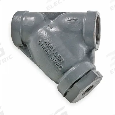 MUELLER STEAM SPECIALTY Y Strainer: 1/2 in, NPT, Perforated, 0.062 in Screen Size - Stainless Steel Y Strainers