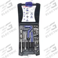 APPROVED VENDOR Thread Repair Kit: Tanged Tang Style, Free-Running, 3/8"-16 Thread Size, Plain (MPN 3532-3/8K). Key specifications — Material Grade/Class: 18-8; Thread Direction: Right Hand; Insert Types Included: Helical Inserts; STI Tap Size: 3/8"-16; Compatible Material: Metal; System of Measurement: Inch; Brand: APPROVED VENDOR; Drill Bit Size: 9.9 mm.