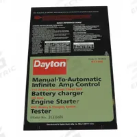 DAYTON Front Panel: For 3LE84 (MPN G440-443-110). Key specifications — attr325158: DAYTON; attr380377: Front Panel; attr314549: 3LE84.