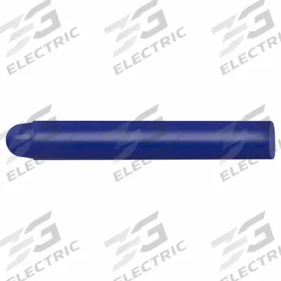 MARKAL Marking Crayon: Wax, 17 mm Tip Wd, Firm, Blue, 70°F to 100°F - Wax Lumber Crayons