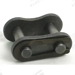TRITAN Roller Chain: Connecting, Single Strand, 08B, 1/2 in Pitch, 23/32 in Chain Overall Wd, Steel (MPN 08B-1 CL). Key specifications — Brand: TRITAN.