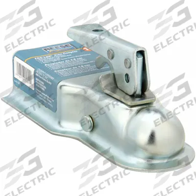 FULTON Trailer Coupler: Straight-Tongue Coupler, I, 2,000 lb Gross Towing Wt Capacity - Straight-Tongue Couplers