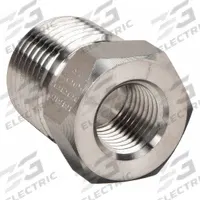 PARKER Metal Pipe Straight: Straight, Carbon Steel, 1/4 in x 1/8 in, 6,400 psi (MPN 4-2 RB-S). Key specifications — Pipe Fitting Material: Carbon Steel; Brand: PARKER; Maximum Operating Pressure: 6,400 psi; Connector Type: Bushing; (DO NOT SEND) Manufacturer Location: Globally Sourced; Fitting Pipe Size: 1/4 in x 1/8 in.