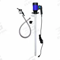 ACTION PUMP Electric Drum Pump: Pump with Hose & Nozzle, 1 hp HP, 115 V AC, 20 gpm, Polypropylene (MPN ACT-KIT-PP-ELEC). Key specifications — Brand: ACTION PUMP; Suction Tube Material: PP.