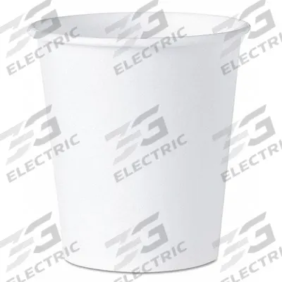 ABILITY ONE Disposable Cold Cup: 7 oz Capacity, White, Paper, Unwrapped, Patternless - Paper Cold Cups