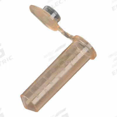 GLOBE SCIENTIFIC Microcentrifuge Tube: Microcentrifuge Tube, Polypropylene, 2 mL Capacity - mL - Plastic Microcentrifuge Tubes
