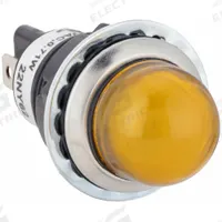 DAYTON Raised Panel Light: 18 mm Panel Mounting Hole Dia, LED, Raised Head (MPN 22NY62). Key specifications — Brand: DAYTON; Electrical Connection: 0.187 in Tab.
