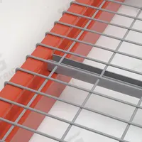 NASHVILLE WIRE Pallet Rack Decking: 58 in x 36 in, Waterfall, Std Wire Decking, 6 ga Decking, Gray (MPN D3658AA3B1). Key specifications — Wire Decking Style: Standard; Finish: Powder Coated; Brand: NASHVILLE WIRE; Material: Steel; Decking Edge: Waterfall; Color: Gray.