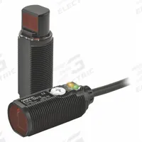 OMRON Photoelectric Sensor: M18 Threaded, Non-Terminated Cable, 10-30V DC, PNP (MPN E3FA-DP112M). Key specifications — Brand: OMRON; Electrical Connection: Bare Wire; Manufacturer Part Number: E3FA-DP112M; Body Material: Plastic; DC Supply Voltage Rating: 10-30V DC; Series: E3FA; Electrical Installation Type: Prewired Cable; Nominal Sensor Diameter: M18 Threaded.
