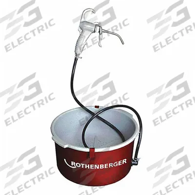 ROTHENBERGER Bucket Oiler: Use with Supertronic 1250/Supertronic 2000 Series (MPN 70753) - Oiling Bins