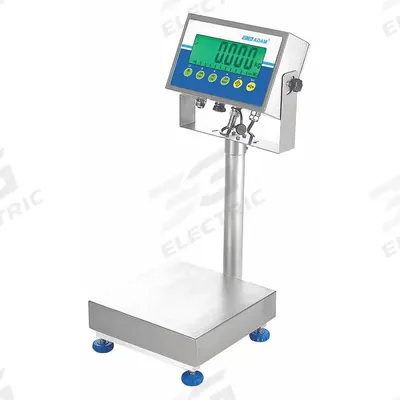 ADAM EQUIPMENT Food Scale: 15 3/4 in Weighing Surface Dp, 11 3/4 in Weighing Surface Wd - Food Scales
