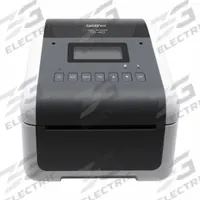 BROTHER Desktop Printer: Direct Thermal, 4.27 in Max. Print Wd, 6 in/sec, Tear Off Dispensing (MPN TD4550DNWB). Key specifications — Printer Series: TD 4550; Screen Type: Push Button; Dispensing Style: Tear Off; Printer Connectivity: Ethernet; Print Speed: 6 in/sec; Wire Communication: Wired; Brand: BROTHER.