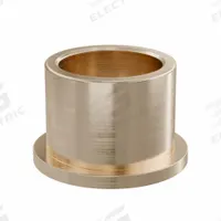 Flanged Sleeve Bearing: Bronze, SAE 841, 30 mm Bore, 38 mm OD, 30 mm Lg, -35°F to 300°F, 2 PK (MPN FFM3038-30B). Key specifications — System of Measurement: Metric; Material Grade: SAE 841; Flange Type: Flanged; Brand: OILITE.