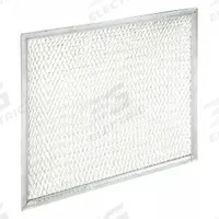BROAN Range Hood Filter: 8.75 in x 10.5 in x 0.38 in, Aluminum, Mesh (MPN S97006931). Key specifications — Brand: BROAN; Media Material: Aluminum; Frame or Header Material: Aluminum; Air Filter Construction: Mesh; Air Filter Item: Range Hood Filter; Compatible Manufacturer Part Number: 113035.