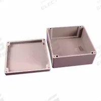 HAMMOND Enclosure: Polyester, 10 in x 9 in x 5 in, NEMA 4/4X, Solid Cover, Screw On (MPN 1590ZGRP234). Key specifications — Brand: HAMMOND; Closure Method: Screws; Enclosure Material: Polyester; Knockouts: Not Included.