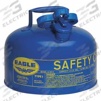 EAGLE Type I Safety Can: For Use With Kerosene, 2 gal Capacity, Powder Coated Steel, Blue (MPN UI20SB). Key specifications — Brand: EAGLE.
